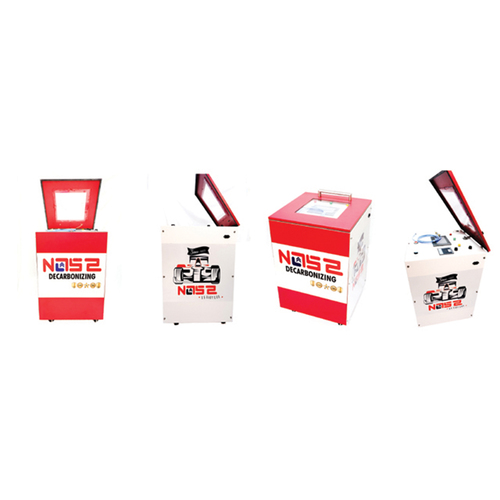 Decarbonization Machine - Color: Red With White