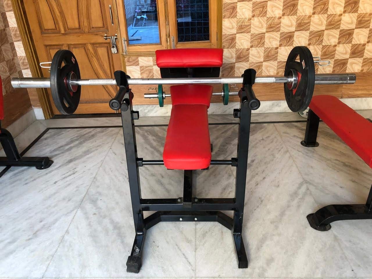 Multi Bench With Preacher Bench Application: Endurance