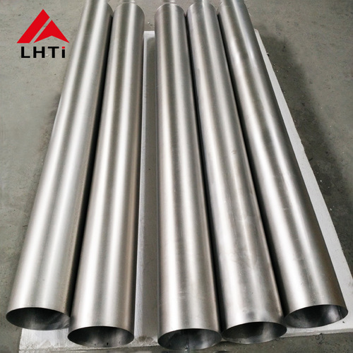 Slivery Ti-6Al-4V Titanium Gr5 Seamless Pipe For Industry Acc The Astm B861