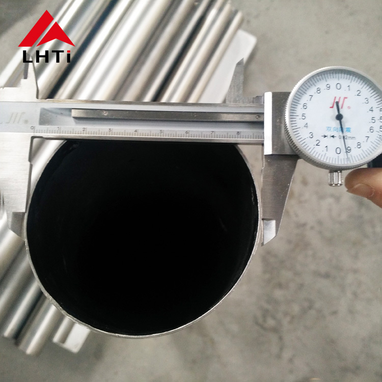 Slivery Gr12 Ti-0.3mo-0.8ni Seamless Titanium Pipe For Industry Astm B861