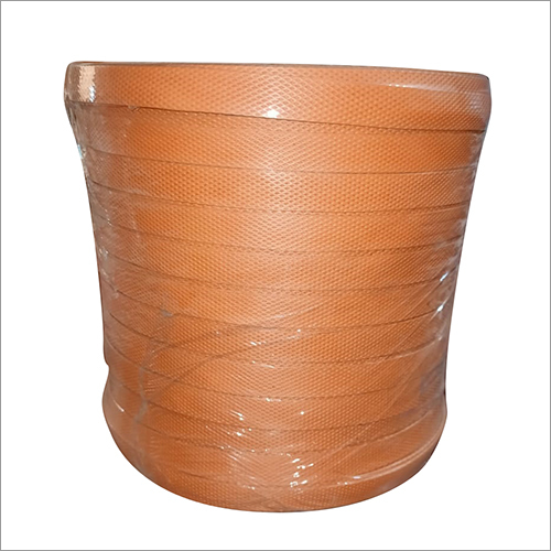 Color Strapping Roll - PP Material, As per Requirement Size, Orange Color | Ideal for Efficient Packaging Use