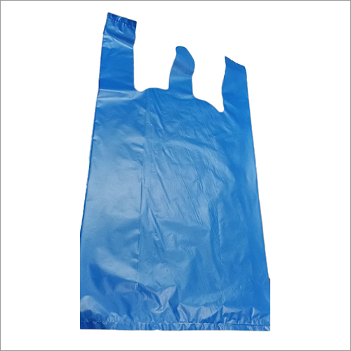 W Cut Plastic Carry Bag - Plastic, Various Sizes, Multiple Colors | Ideal for Grocery Shopping, Durable Design for Everyday Use
