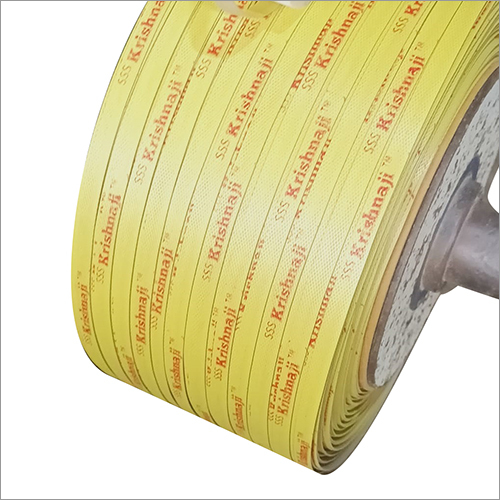 Printed Strapping Roll - PP Material, Custom Size, Yellow Color | Ideal for Packaging Needs, Versatile Weight Options