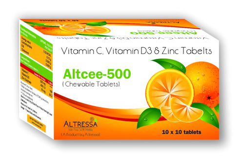 हर्बल मेडिसिन विटामिन सी टैबलेट