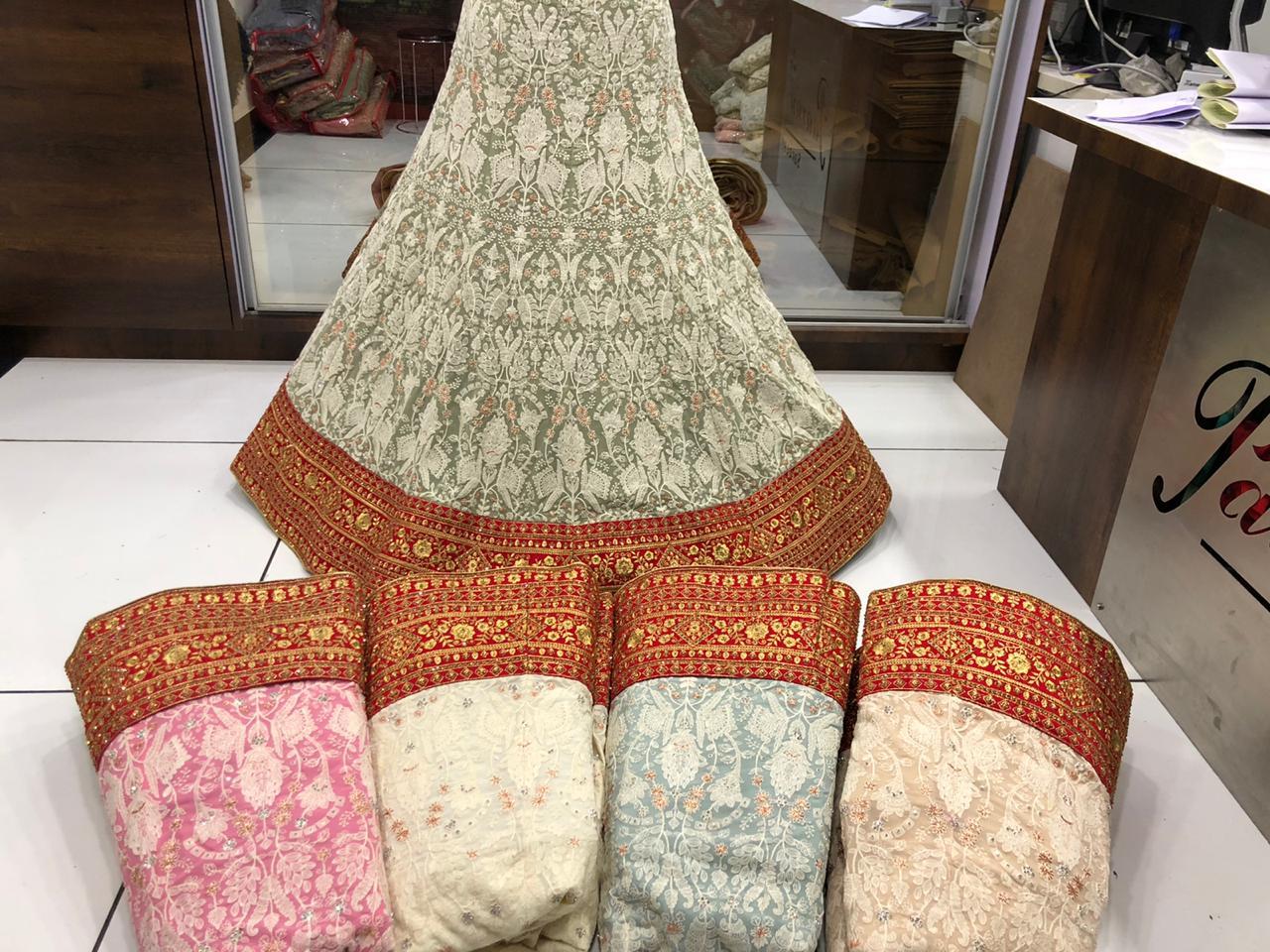 Designer Lehenga - Color: Multi Colour