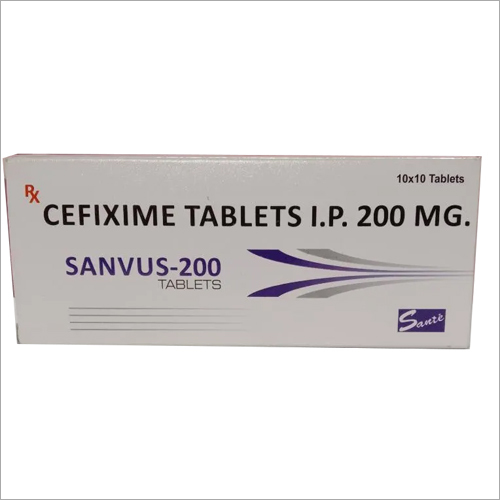 200 मिलीग्राम सेफ़िक्साइम टैबलेट