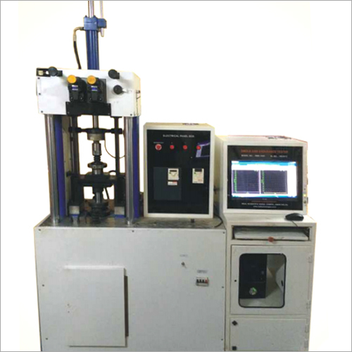 Computerized Fatigue Testing Machine - 10 HP Motor, 940 Kg Weight | 4-7 Bar Air Pressure, +/- 10 kN Measuring Range, Digital Load Control