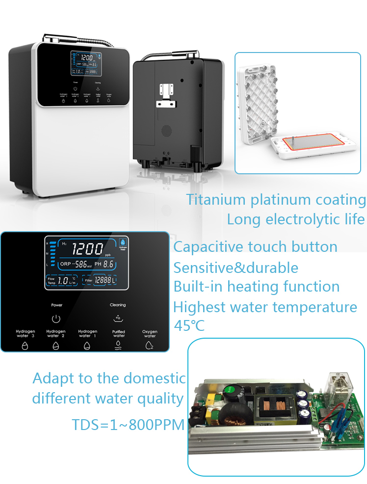 Axeon Molecular Hydrogen Water Machine 1500 Ppb Installation Type: Wall Mounted