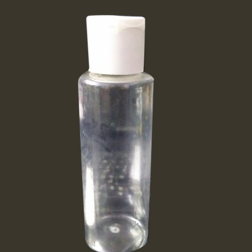 200 ml Empty Plastic Shampoo Bottle - PET Material, 200 Milliliter Capacity, Transparent Color, Round Shape, Flip Top Cap Closure
