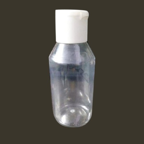 50 ml Empty Plastic Shampoo Bottle - PET Material, 50 Milliliter Capacity, Transparent Color | Flip Top Cap for Convenient Dispensing