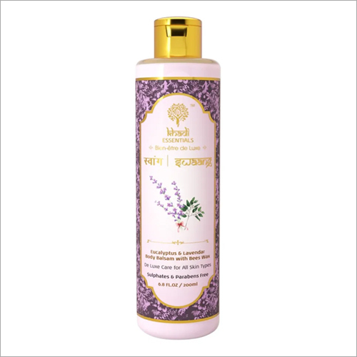 Eucalyptus And Lavender Body Lotion