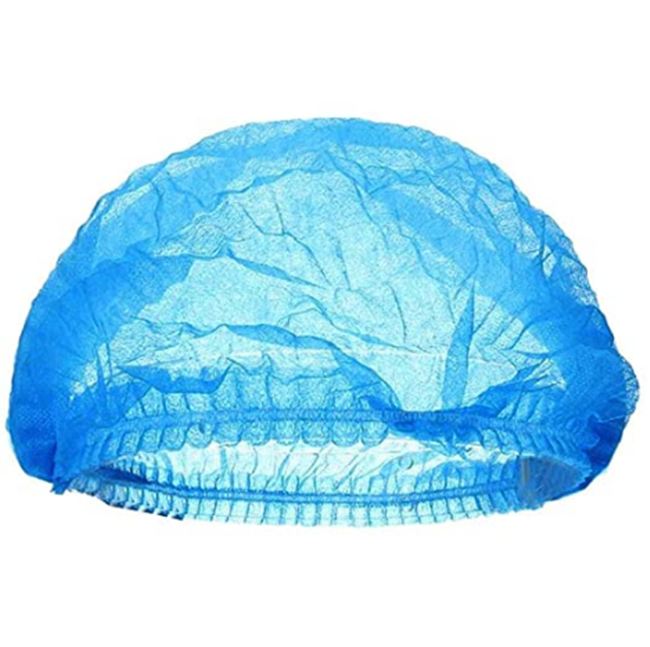 White/blue Disposiable Surgical Cap
