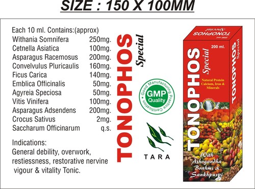 Tonophos With Ashugandha