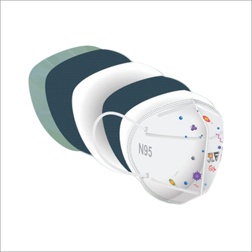 5LF N95 Masks - Hot Air Cotton Material, Unisex Fit | Comfortable Soft Cushion, Tear Resistant with Dual Thread Stitching