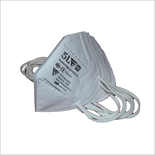Pollution Face Mask - Non Woven Fabric, White | Unisex Personal Care Face Mask, Offers Protection from Bacteria, Dust & Pollution