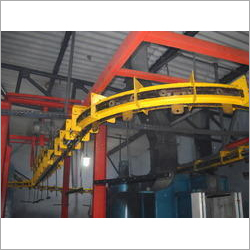 चार पहिया ओवरहेड औद्योगिक कन्वेयर