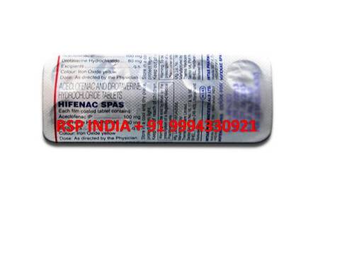 Hifenac Spas Tablets