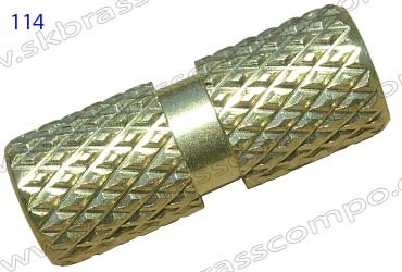 Round Brass Inserts - 1/2 Inch, Rust Proof, Corrosion Resistant, Durable, Precise, Reliable, Strong, Versatile, Perfect for High Strength Applications