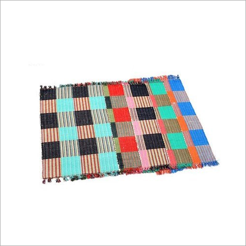 Mini Size Door Mat - Cotton, 16x24 Inches, Various Colors | Washable, Rectangular Shape For Home Use