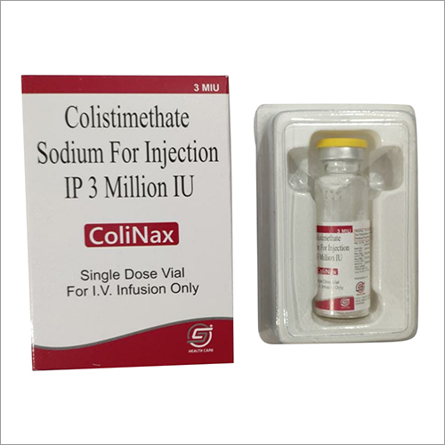 Colistimethate Sodium Injection IP - 3 MIU Liquid Form | Prescription-Only, Room Temperature Storage