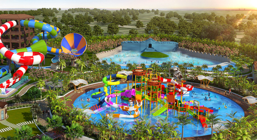 Designer Water Park Construction Project