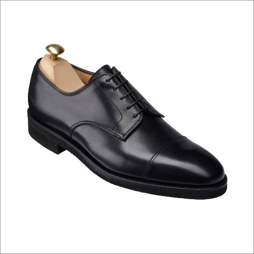 Black Mens Leather Formal Shoes