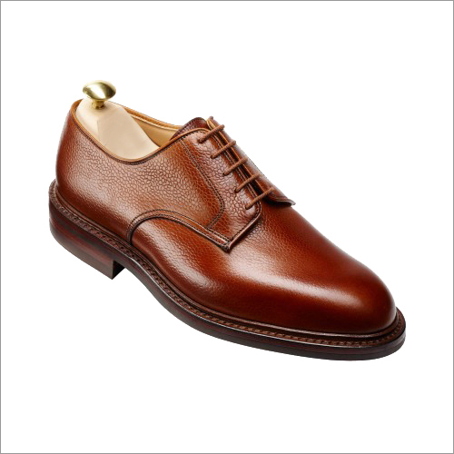 Mens Brown Leather Shoes Size: All Size