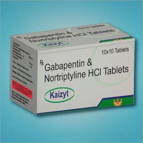 Gabapentin and Nortriptyline HCI Tablets