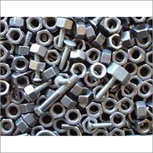 MS Nut And Bolt - MS Construction Material, Different Sizes Available | Industrial Application, Multiple Grades Offered