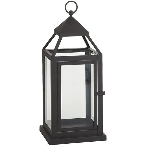 Decorative Metal Lantern - Metal, Available in Different Sizes, Black | Handmade, Modern Hanging Design