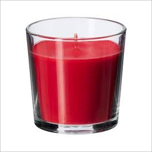 Decorative Candle - Handmade Paraffin Wax, Red Color for Elegant Home Decoration
