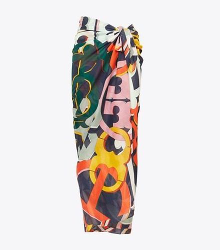 Multicolour Womens Beach Pareo