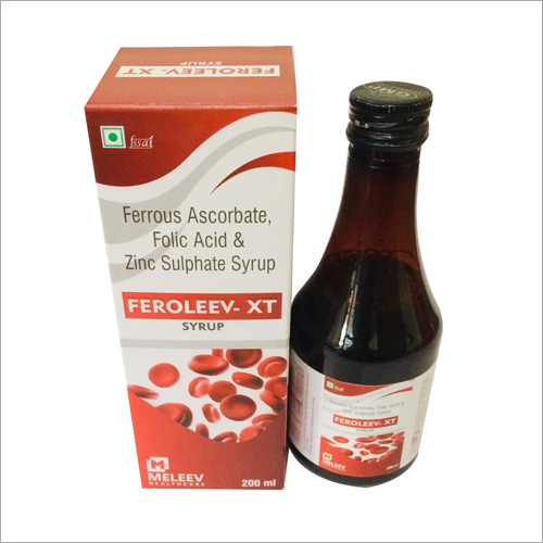 200 ml Ferrous Ascorbate Folic Acid and Zinc Sulphate Syrup