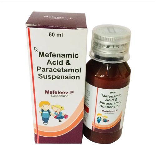 60 ml Mefenamic Acid and Paracetamol Suspension