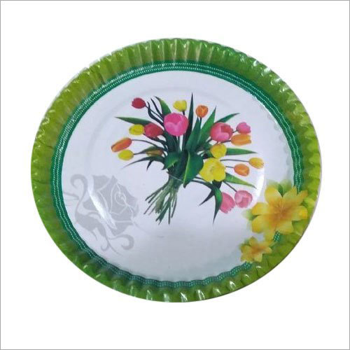 Designer Printed Paper Plate