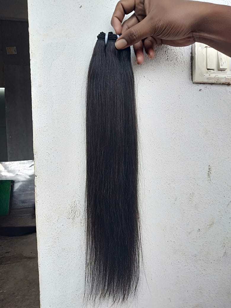 Black Hair Extensions - Application: Profesional