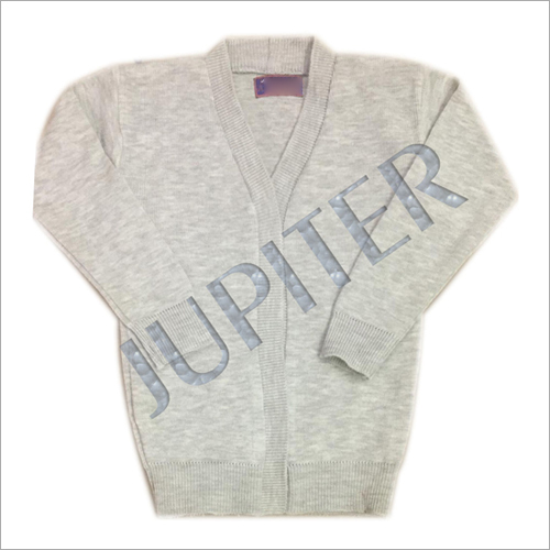 धोने योग्य स्कूल प्लेन स्वेटर