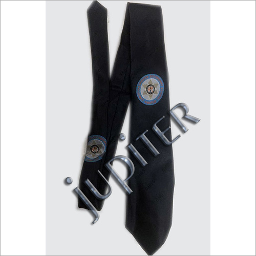 School Tie - Polyester & Jacquard Fabric, Thin Neckline Design, Unisex, Breathable & Washable, Available in Custom Colors & Styles