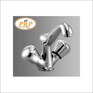 Center Hole Basin Mixer - Brass, 150x100x80 mm, Chrome Finish | Durable Design, Easy Installation, Elegant Look, Water Saving