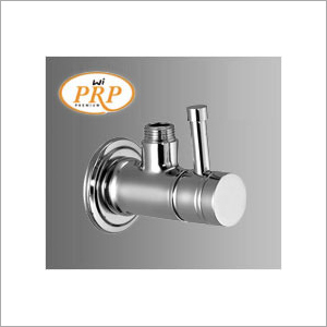 Angle Cock - Brass, 150mm | Chrome Finish, 1/2" Connection, 10 bar Operating Pressure, 1 Year Warranty for Plumbing and Bathroom Fixtures