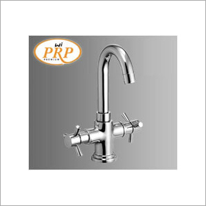 Center Hole Basin Mixer - Brass, Height 150mm, Spout Reach 120mm, Chrome Finish | Durable Design, Elegant Style, Easy Installation, Reliable Performance, Water Saving