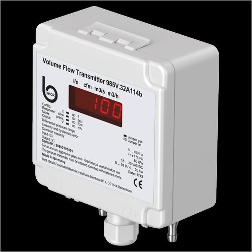 985 V Air Flow And Velocity Transmitter