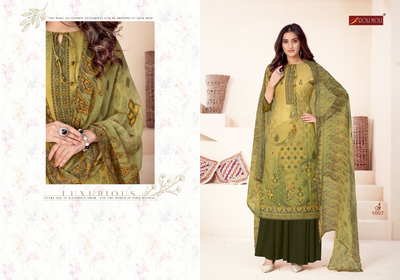 Mallika Summer - Heavy Indo Fabric Printed Dress Material | Daily Wear, Designer Type, Minimum Order Quantity: 10 Pieces, Total Designs: 10