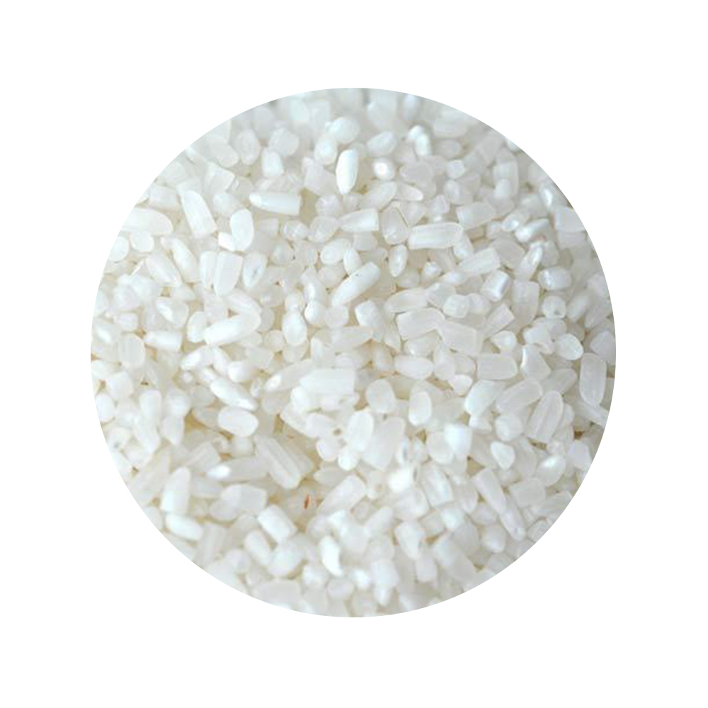 100% Broken Rice - Medium Grain, 95% Purity, White Color | Premium Quality Indian Rice, Ideal For Culinary Use