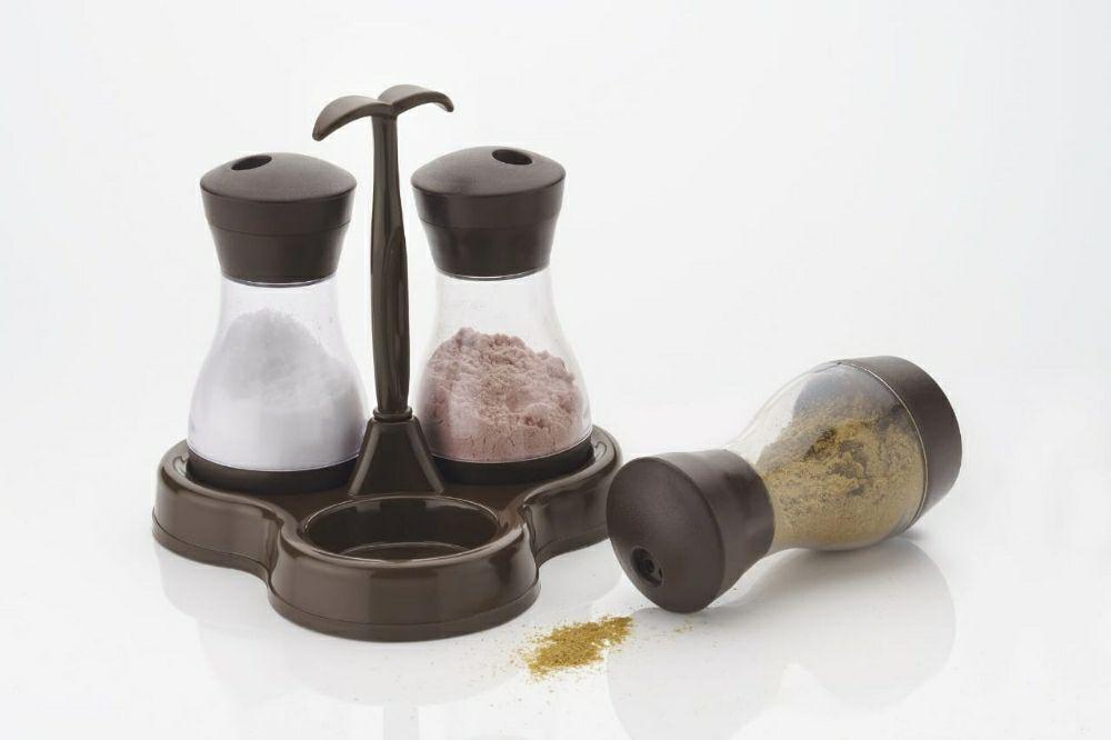 Blue 8 Pieces Spice Container Set