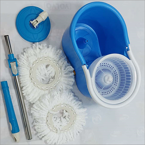 Cleaning Mop Bucket - Plastic Material, Household & Commercial Use | Long Service Life, Durable Design for Everyday Cleaning Tasks
