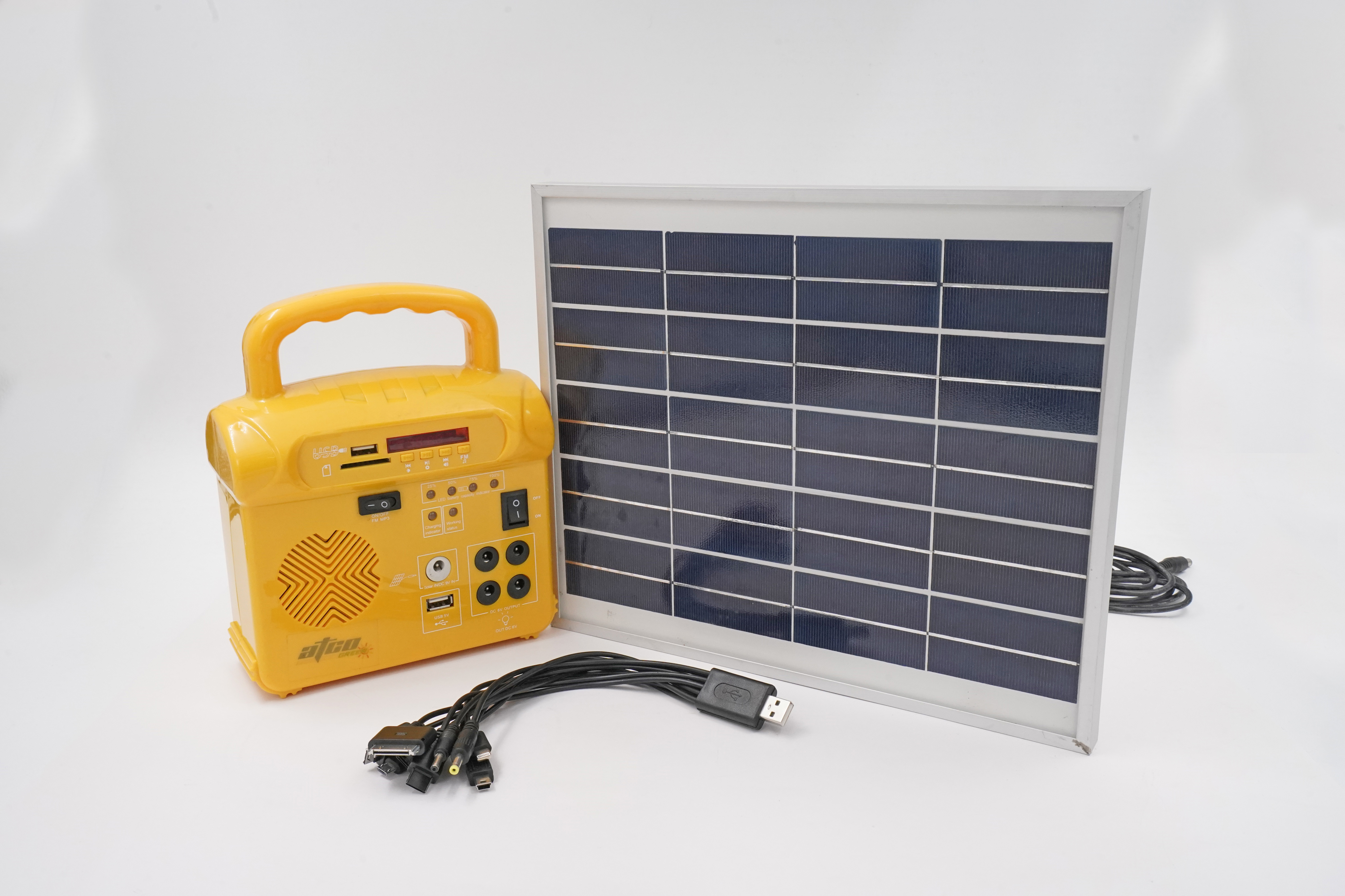 Plenary Solar Home Lighting System Atcogreen Sunlink Cable Length: 5 Meter (M)