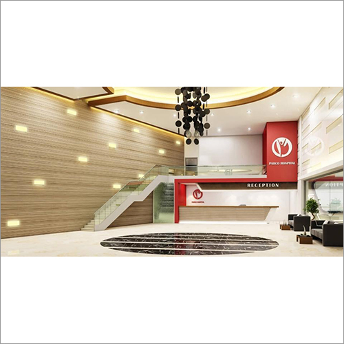 Commercial Office Interior Designing Services - Customizable Dimensions, Neutral Color Palette, Modern Furniture, LED Lighting, Wood, Metal, Glass Materials, Tile Flooring - Contemporary Design