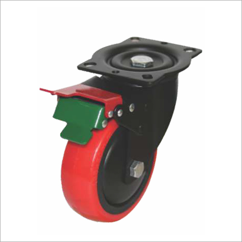 Mev Series - Swivel With Brake Castor Wheels