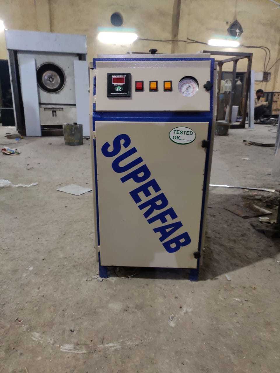 Electrical Steam Boiler - Color: Blue & White